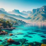 la côte d'azur : entre mer et montagne
