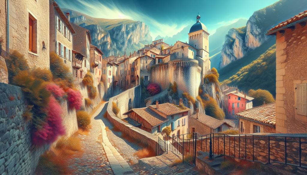 découverte de briançon, ville fortifiée