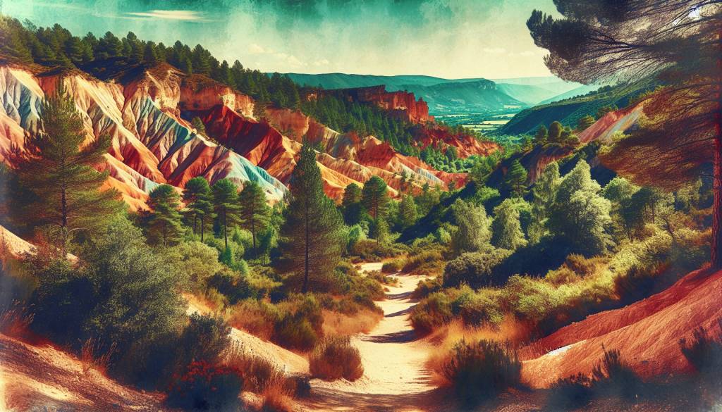 randonnée au colorado provençal de rustrel : émerveillement garanti