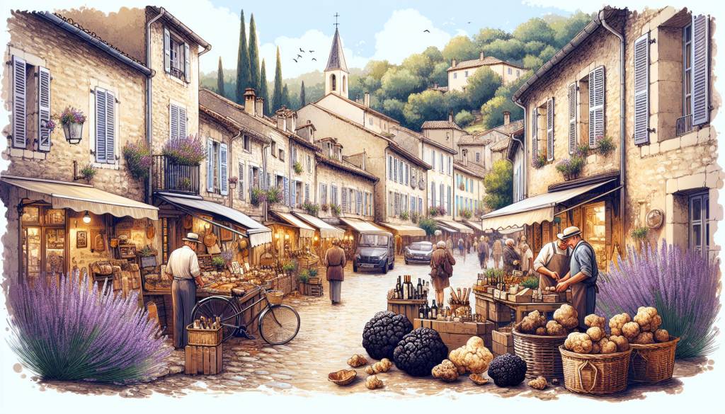 richerenches : capitale de la truffe noire de Provence