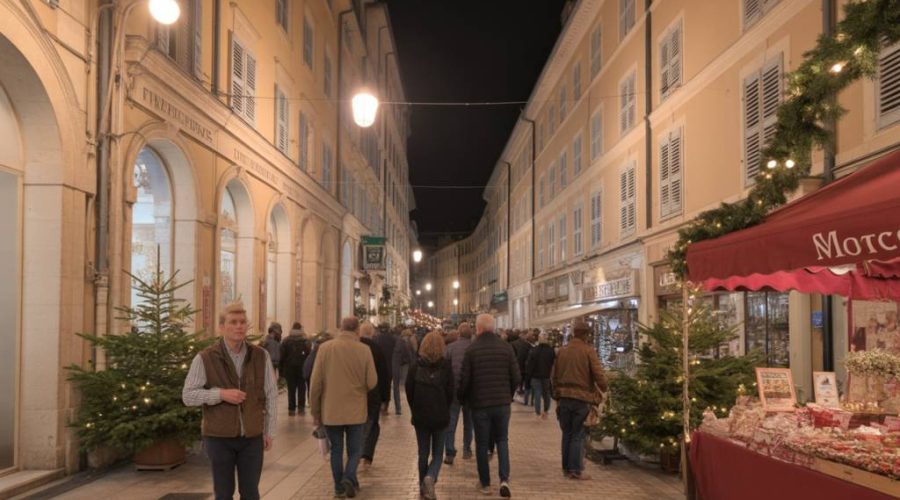 Les marchés de Noël en Provence : traditions, saveurs et lumières de fin d’année